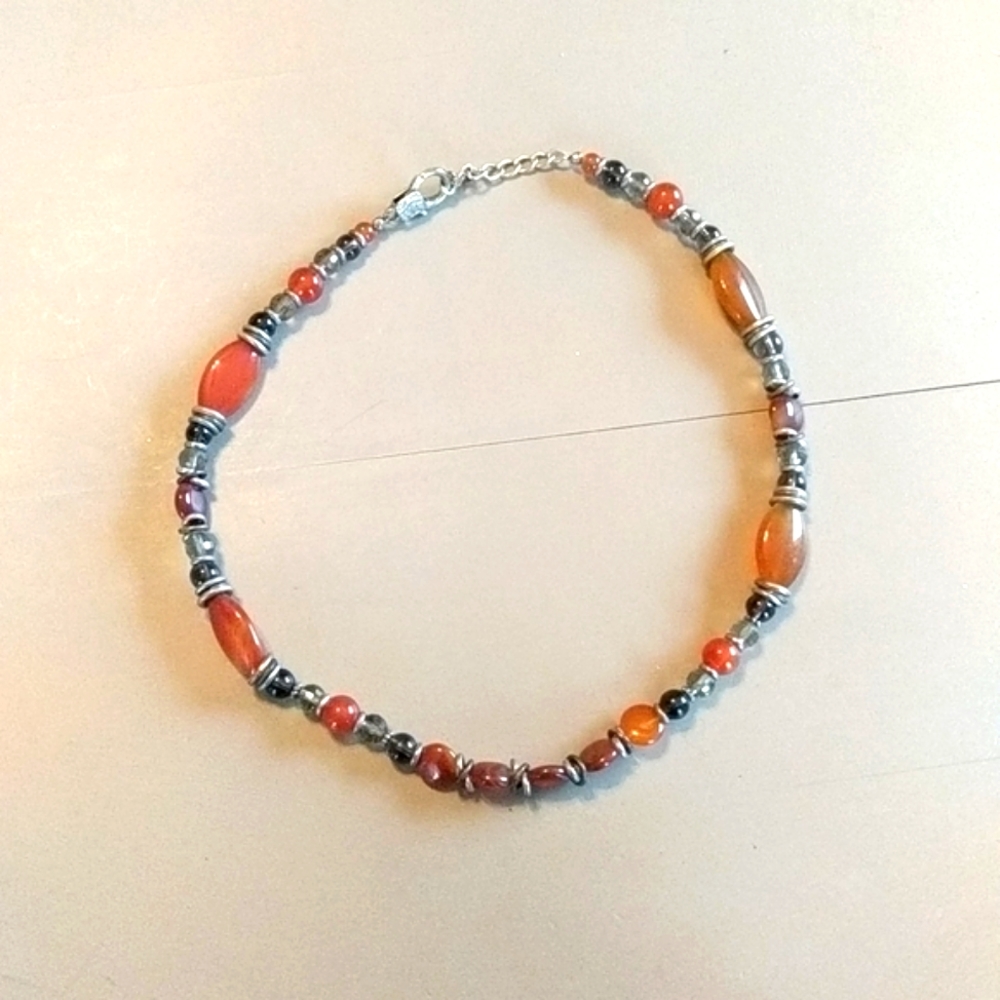 Carnelian Stone Necklace